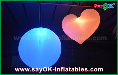 China Decoração inflável da iluminação da luz da bola da flor para o fundo de fase à venda