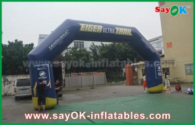 China Entrance Gate Arch Designs 0.45mm Giant Pvc Inflatable Archway Inflatable Gate Advertising for sale