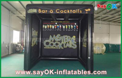 China Inflatable Work Tent Cabin Inflatable Air Tent With Inflatable Bottom / Tent Court For Promotional for sale
