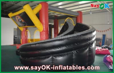 China Coches tobogán inflable 4 x 6m o tamaño personalizado tobogán de agua inflable saltador de juguete del castillo para niños en venta