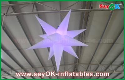 China Wedding Party Event Club Stage Decoration Solar LED Lighting Inflatable Star for sale