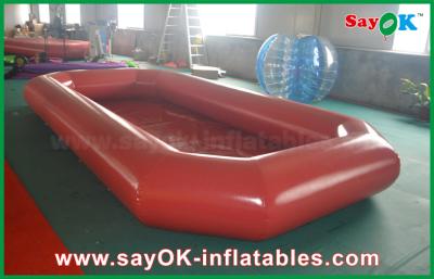 China Inflatable Water Game 5 X 2.5m Outdoor Pvc Small Inflatable Water Swimming  Pool For Kids for sale