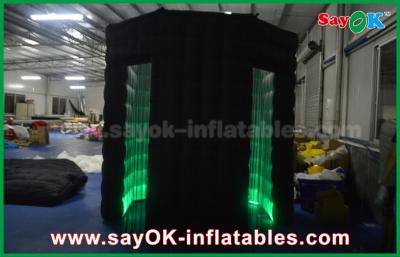 China Photo Booth Backdrop Black Outdoor Inflatable Photo Booth Wedding Wholse Photobooth Props Kiosk for sale
