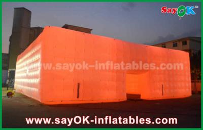 Chine Cube gonflable extérieur mené différent en tente d'air de la couleur 16 avec le matériel de PVC à vendre