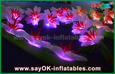 China Durable Inflatable LED Light Flower Chain for Wedding Party Stage Decoration for sale