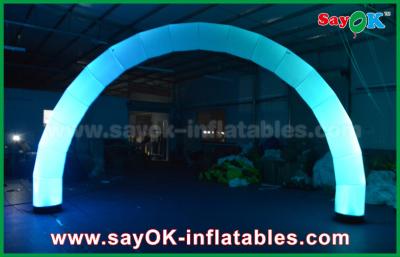 China Wedding Arch Decorations 16 Different Color Inflatable Arch For School Event Decoration Nylon Cloth for sale