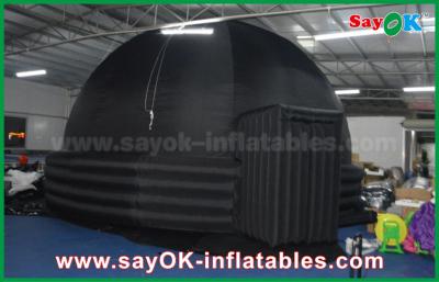 China 2 Doors Inflatable Mobile Planetarium Dome Projection Tent For Movie Education for sale