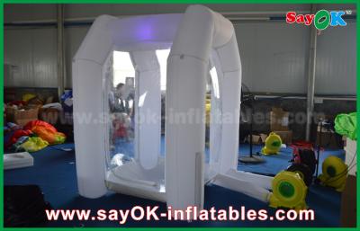 China Wedding Photo Booth Hire Promotional Protable Inflatable Lighting Money Booth Machine For Rental for sale