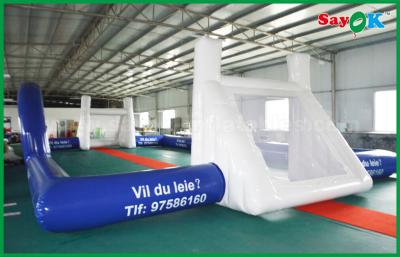 China Inflatable Football Game PVC Waterproof Football Shaped Inflatable Pool Field For Outdoor CE Standard for sale