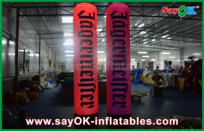 China Anunciando colunas a iluminação inflável/colunas Balloon com impressão do logotipo à venda