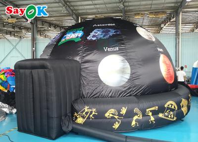 China Planetario inflable portátil con tienda de cúpula de estrella inflable con patrón impreso en venta