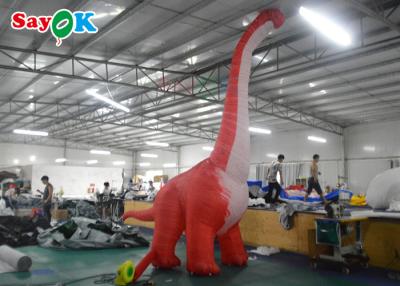 China Customized Size Commercial Inflated Cartoon Characters Inflatable Model Dinosaur Cartoon Animal For Kids for sale