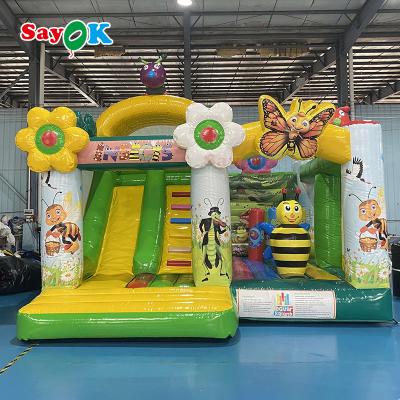 China Insect Paradise Inflatable Bounce Slide Combo Jumping Castle For Amusement Park for sale
