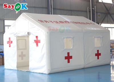 China Inflatable Shelter Tent 5x4m Inflatable Medical Tent Hospital Emergency Inflatable Rescue Tent for sale
