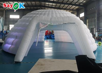 China Oxford Cloth 8m Inflatable Camping Tent Blow Up Dome Tent For Astronomy Museum for sale
