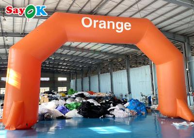 China Event Inflatable Entrance Arch Marathons Start Finish Lines Branded Run Race Archways for sale