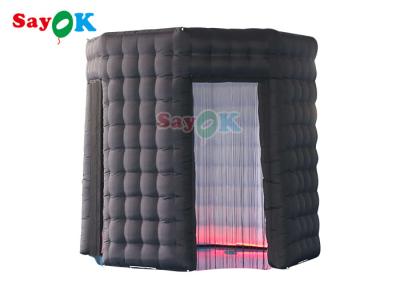 China Oxford Cloth Inflatable Photo Booth Enclosure Backdrop Mini Inflatable Tent for sale