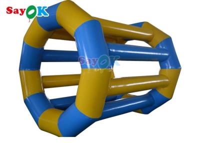 China Giant Inflatable Wheel Outdoor Activities Water Iceberg Inflatable For Kids Adults Human Hamster Roller for sale