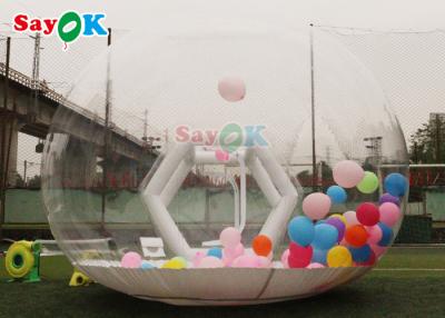 Chine Les ballons gonflables bouillonnent pièce claire de bulle de tente de dôme de famille de bulle transparente de noce pour camper à vendre
