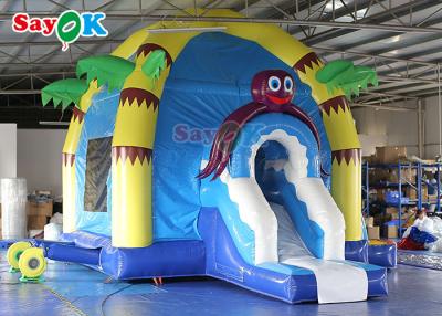 China Colorful Inflatable Bounce House Water Slide Combo Commercial Inflatable Bouncy House for sale