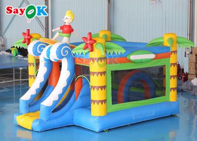 China Customized Surf Boy Adventure Bounce House Inflatable Bouncy Castle Bounce Jumping for sale