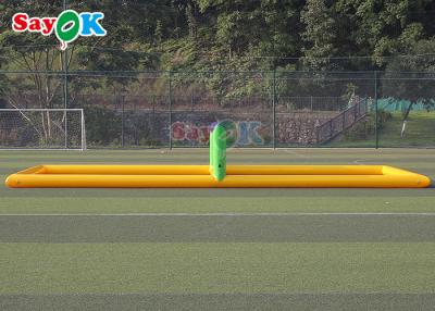 China Corte de voleibol inflable hermética del agua del PVC de la piscina 0.9m m del campo del voleibol para los juegos del agua del deporte en venta