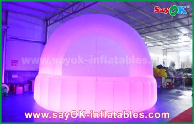 China Nightclub Bar Tent Waterproof Oxford Cloth Inflatable Air Tent LED Lighting For Bar Counter for sale