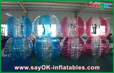 China Outdoor Inflatable Games Inflatable Toys Bumper Ball Soccer Bubble , Inflatable Human Hamster Ball for sale