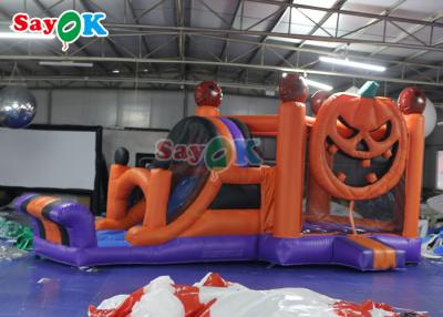 China Giant Inflatable Party Bouncy Castle Slide Combo Halloween Inflatable Bounce House for sale