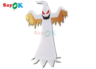 China Customized Outdoor Halloween Decoration Party Halloween LED Light Inflatable Ghost for sale