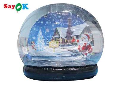 China Giant Ball Inflatable Christmas Decoration Oxford Cloth For Parks Backyard for sale