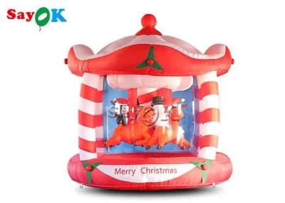 China Customized 3m Outdoor Inflatable Christmas Carousel for sale