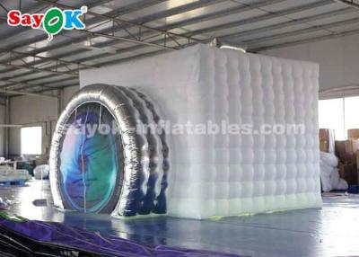China Inflatable Party Tent Camera Shaped Inflatable Photo Booth For Show Exhibition Environmental for sale