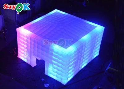 China Commercial White Nightclub Party Inflatable Air Tent Large Inflatable Nightclub For Outdoor Events for sale