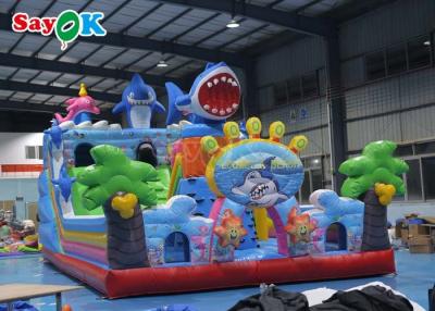 China Commercial Blow Up Jumping Combo Bounce House Inflatable Castle Bounce Slide à venda