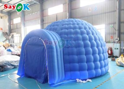 China Advertising Structure Inflatable Air Tent LED Light Outdoor Camping Dome Tent for sale