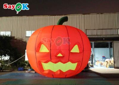 China 16.4FT Giant Halloween Outdoor Inflatable Pumpkin Decorations Digital Printing for sale