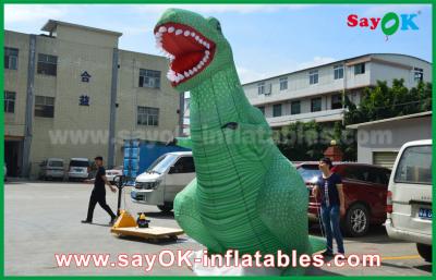 China Blow Up Cartoon Characters 3D Model Inflatable Cartoon Characters Jurassic Park Inflatable Giant Dinosaur for sale