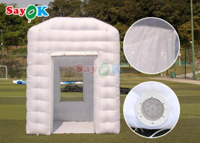 China White Inflatable Hot Yoga Dome Tent For Home Portable Personal Yoga Room for sale