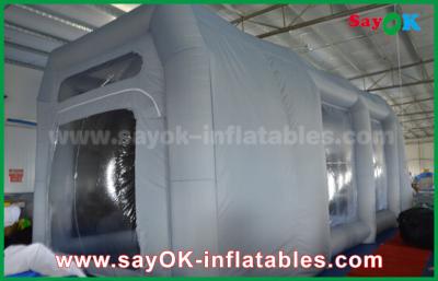 China Inflatable Garage Tent PVC Spray Booth Waterproof Inflatable Bubble Tent For Car Paint Spraying for sale