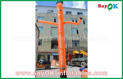 China Mini Air Dancer Red / Orange / Blue Inflatable Air Dancer / Sky Dancer With With CE Blower For Outdoor Advertising for sale