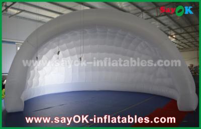 China Inflatable Globe Tent 210D Oxford Cloth Inflatable Air Tent For Event / LED Lighting Inflatable Lawn Tent for sale