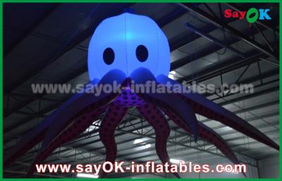 China Iluminação inflável gigante do polvo/Devilfish da iluminação do animal de mar para a decoração ou o partido à venda