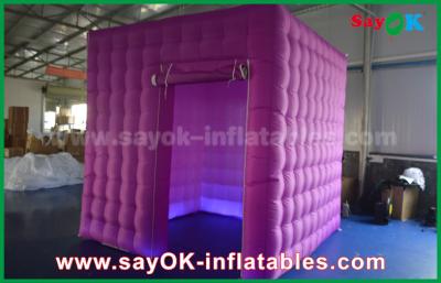 China Party / Event Inflatable Lighting Decoration Lighting Cube Nylon Cloth for sale