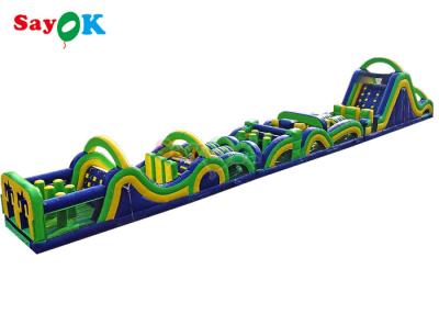 China 5k Giant Inflatable Sports Obstacles Challenge Backyard Inflatable Run Obstacle Course en venta