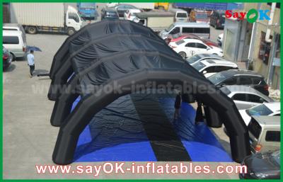 China Inflatable Tent Camping Customized 0.55 Mm PVC Tarpulin Inflatable Tunnel Tent For Advertising / Promotion for sale