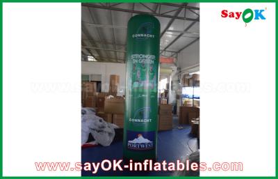 China Customized Inflatable LED Pillar With Full Printing , Inflatable Advertising Tube for sale