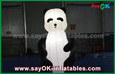 Китай Прочные изготовленные на заказ раздувные продукты, животный раздувной мультфильм панды для рекламировать продается