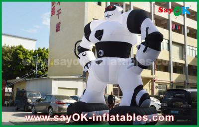 China Inflatable Robot Moving Character Water-Proof Oxford Cloth For Children for sale