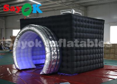 China Inflatable Cube Tent Camera Style Inflatable Photo Booth / Inflatable Tent Wedding Selfie Booth for sale